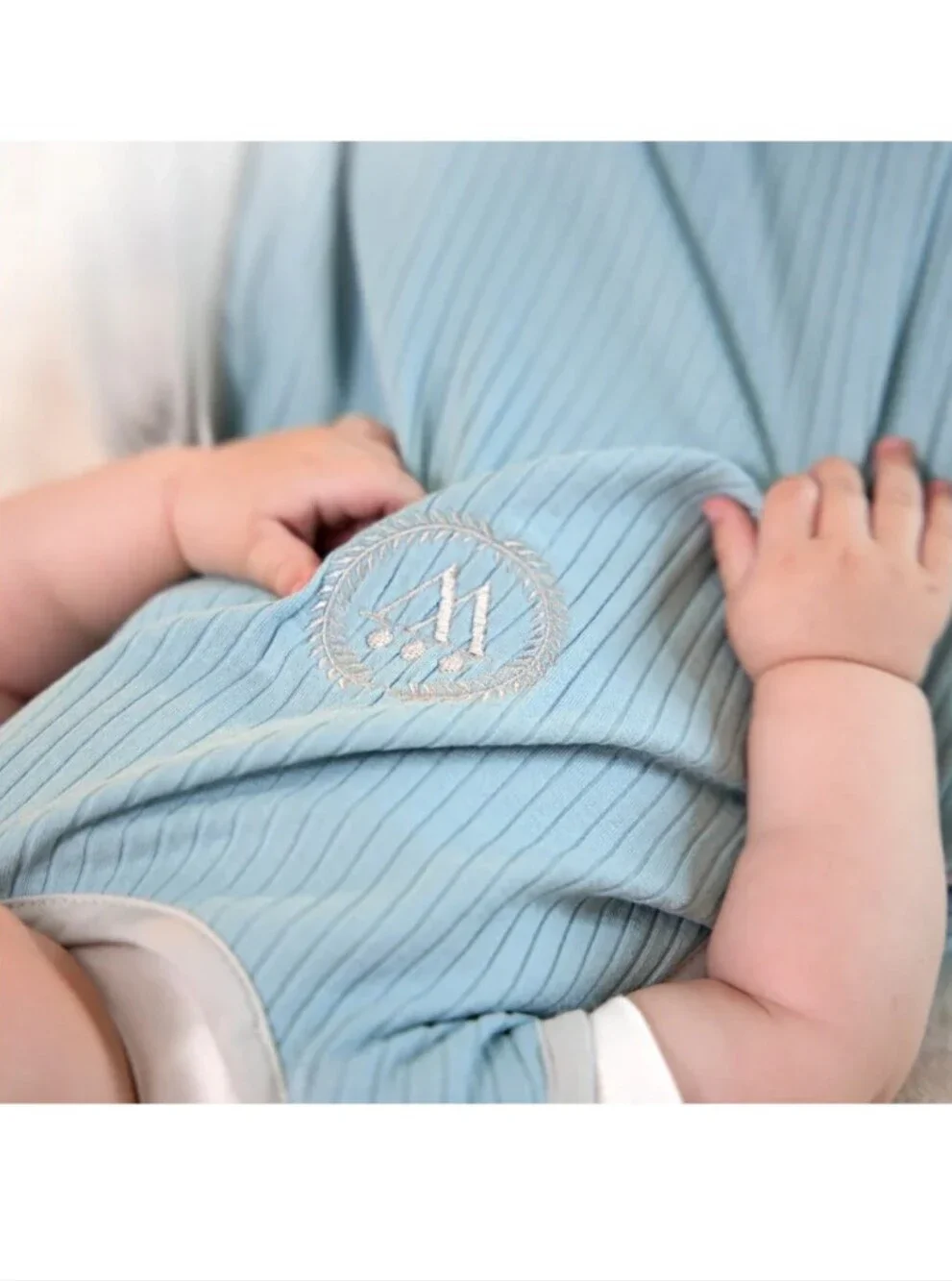 Diawoo Cacoon - 4 Seasons Cloud Blue Merino Sleep Sack - 1T-3T